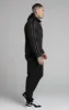 Black Quarter Zip Hoodie sold by Siksilk