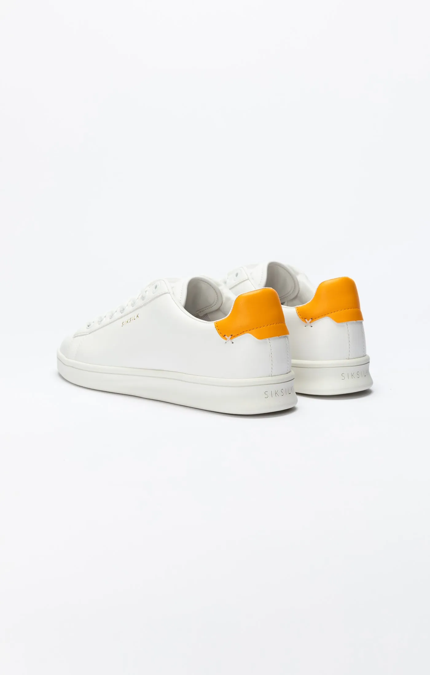 White Low-Top Casual Trainer sold by Siksilk product image thumbnail 5