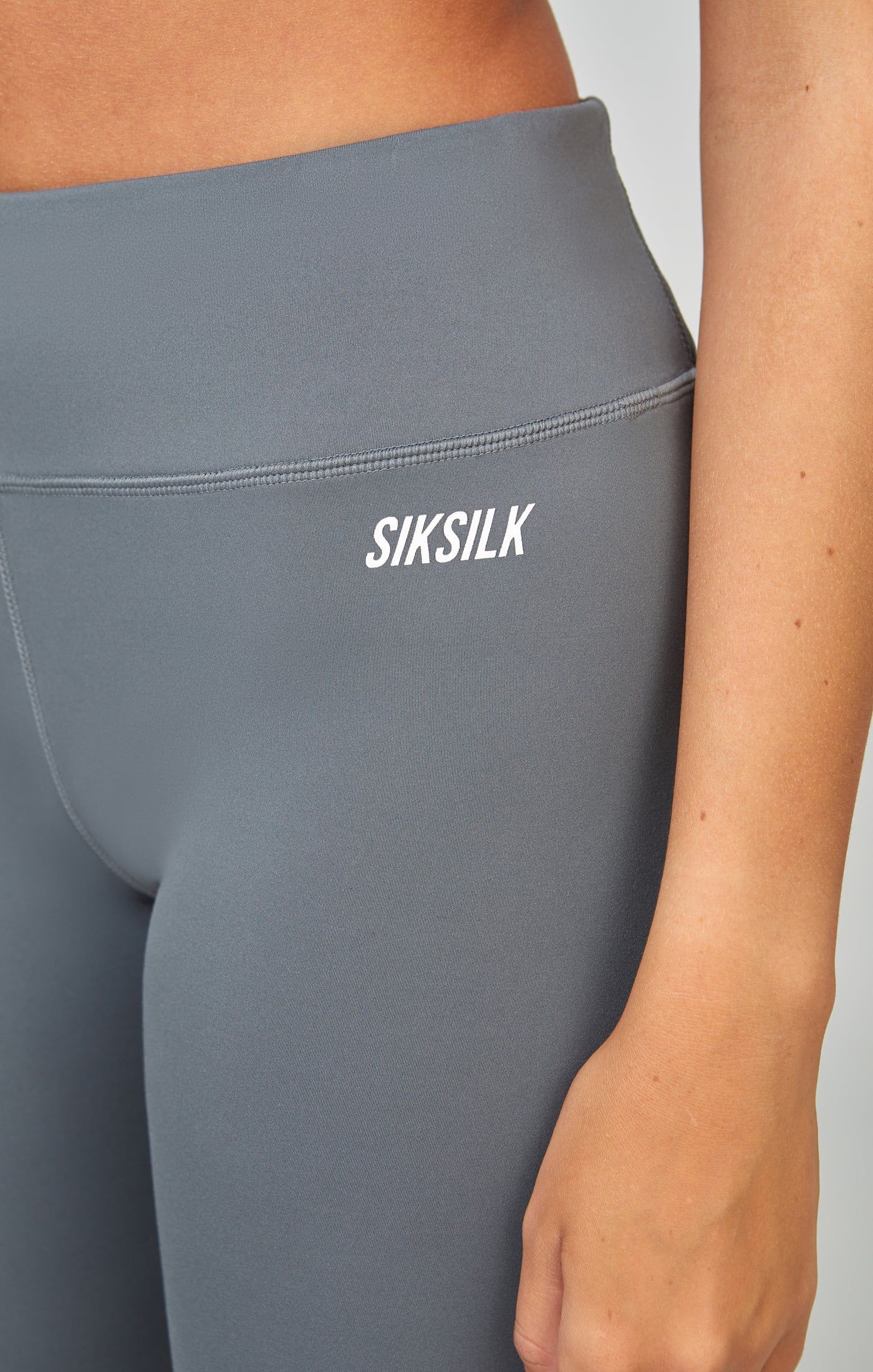 Grey Sports Essentials Capri sold by Siksilk product image thumbnail 6