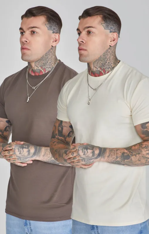 Pack of 2 T-Shirts sold by Siksilk