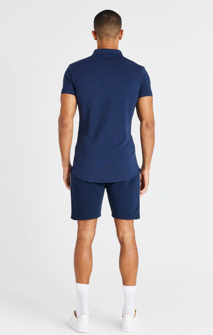 Navy Jersey Shirt sold by Siksilk product image thumbnail 7