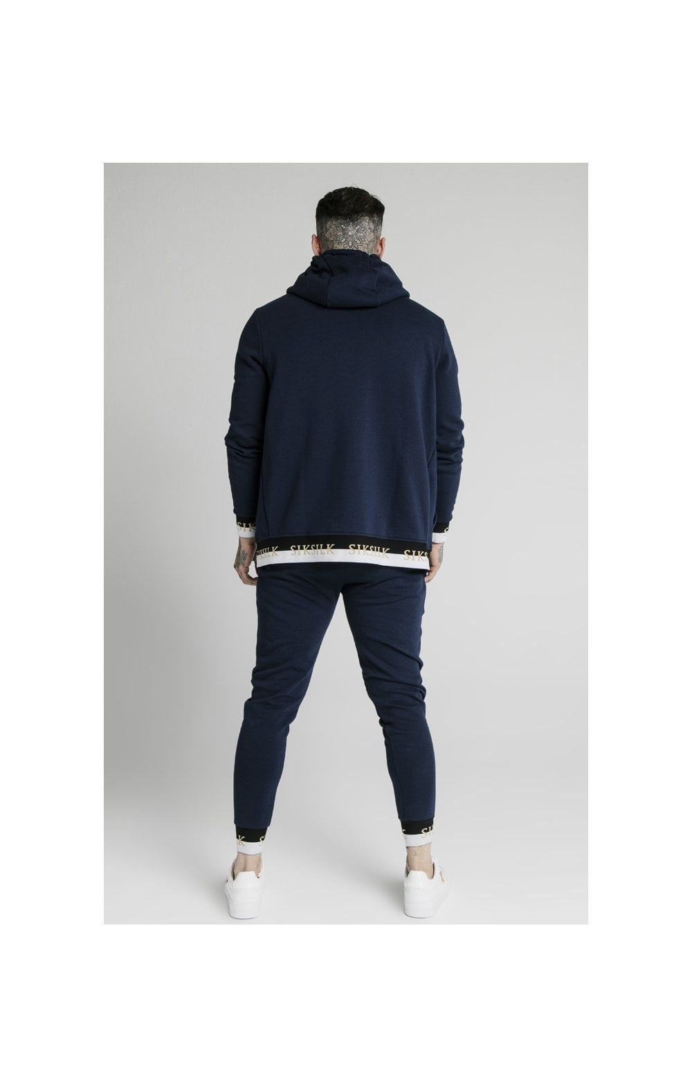 SikSilk Deluxe Fitted Jogger - Navy sold by Siksilk product image thumbnail 7