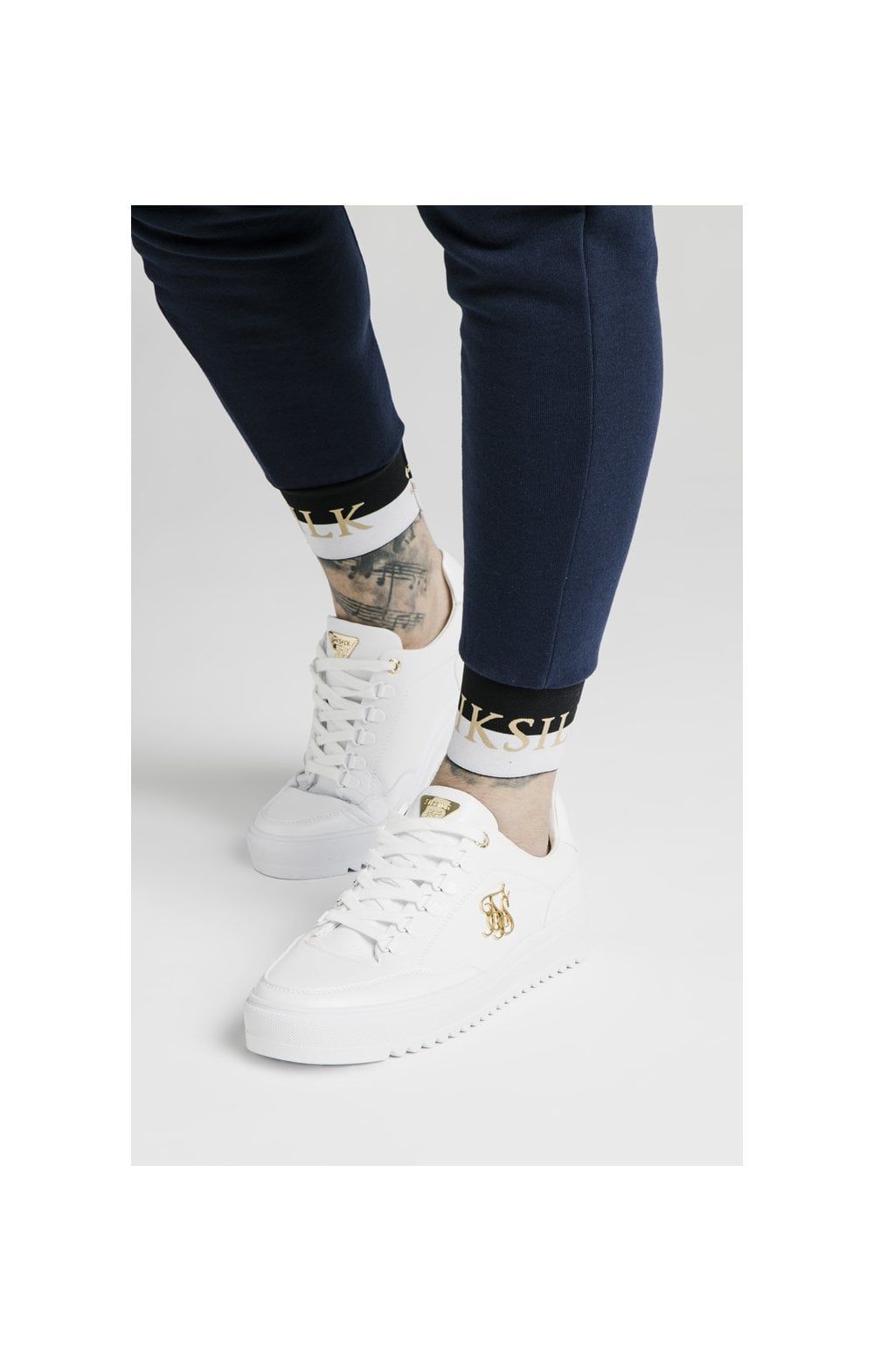 SikSilk Deluxe Fitted Jogger - Navy sold by Siksilk product image thumbnail 4