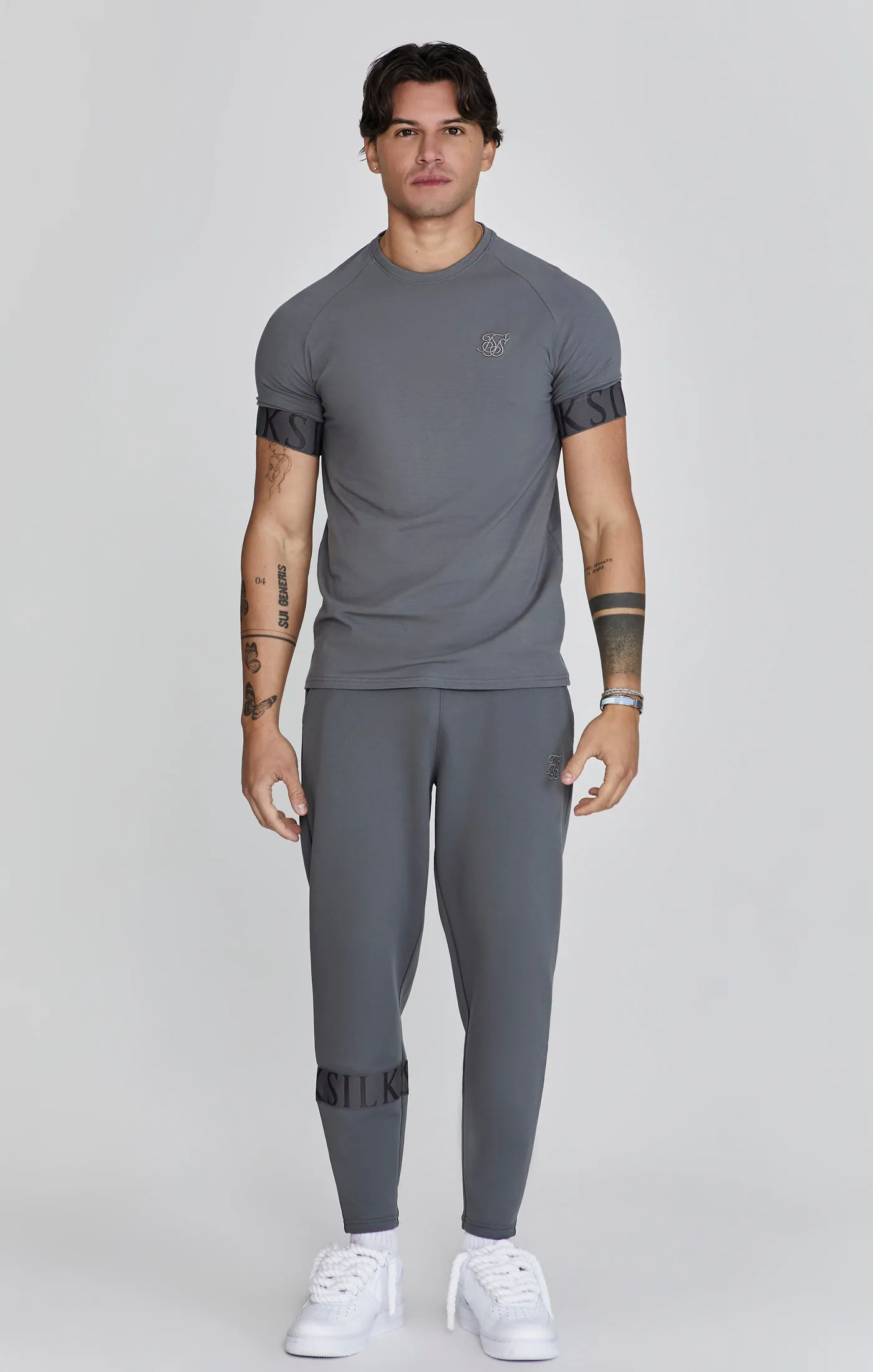 Grey Dynamic Joggers sold by Siksilk product image thumbnail 2