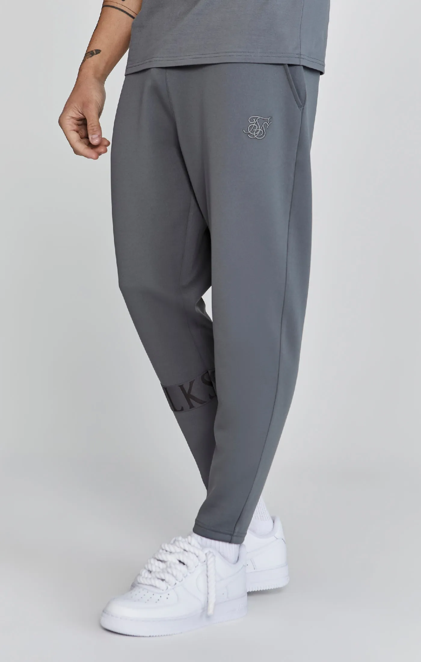 Grey Dynamic Joggers sold by Siksilk product image thumbnail 3