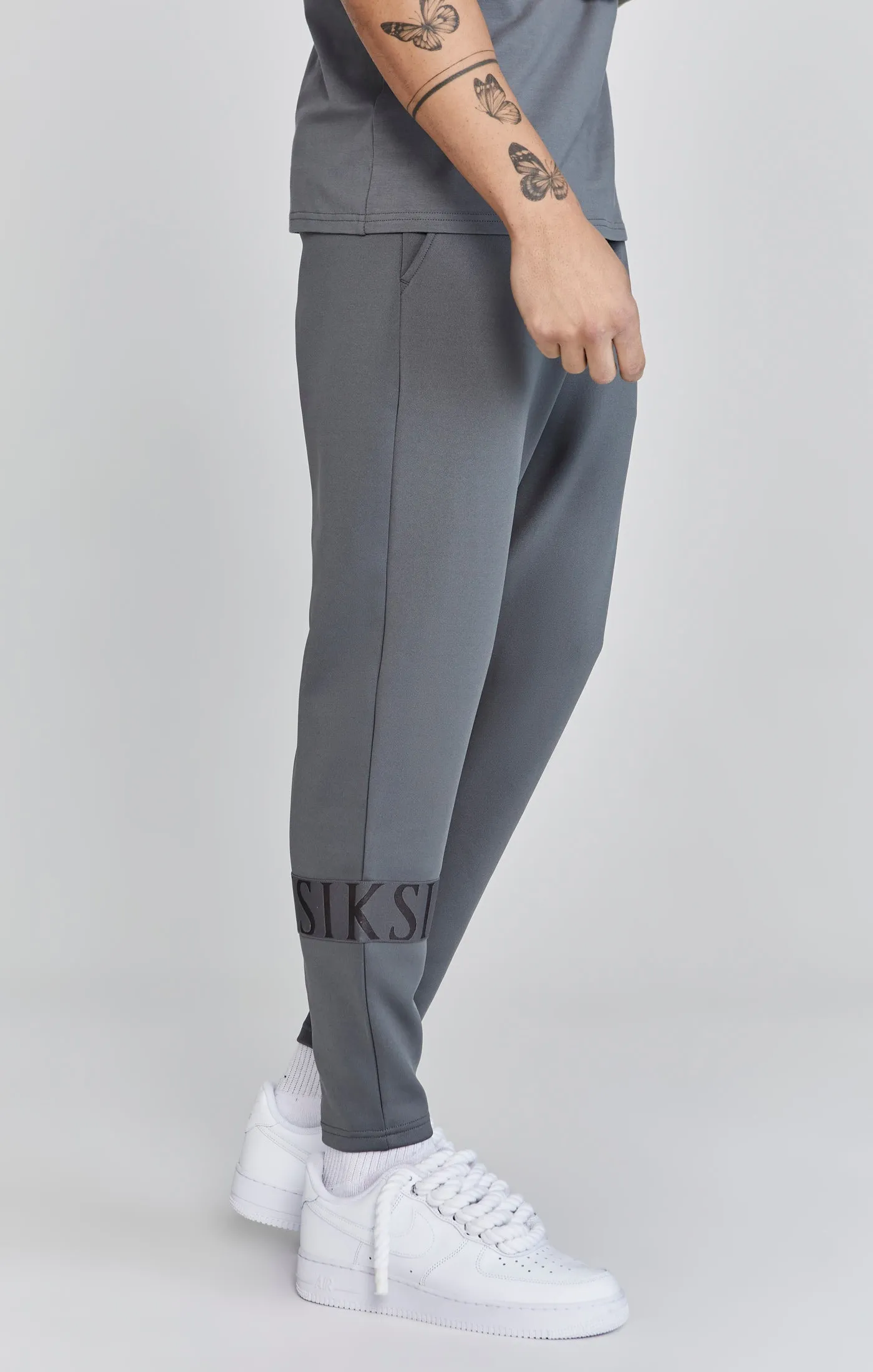 Grey Dynamic Joggers sold by Siksilk