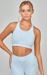 Blue Sports Essential Crop Top sold by Siksilk