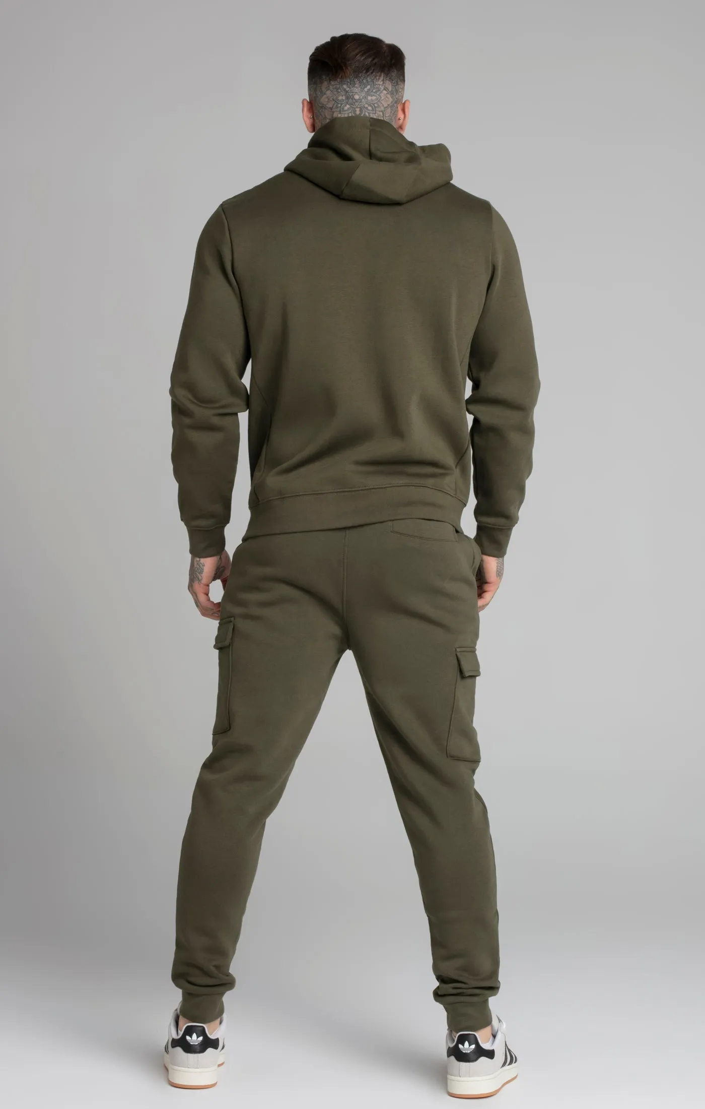 Khaki Essential Cargo Jogger sold by Siksilk product image thumbnail 5