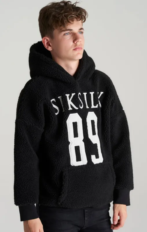 Boys Black Borg Hoodie sold by Siksilk