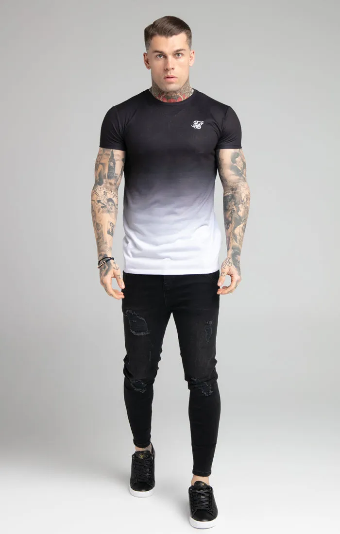 Black Fade T-Shirt sold by Siksilk product image thumbnail 3