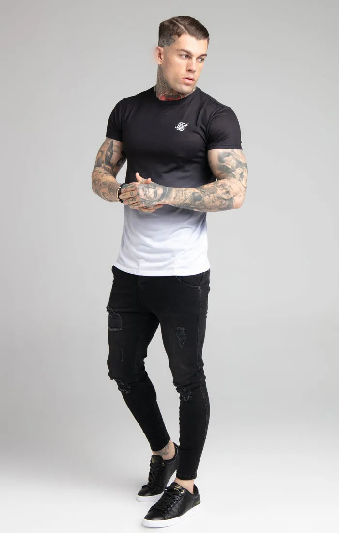 Black Fade T-Shirt sold by Siksilk product image thumbnail 4