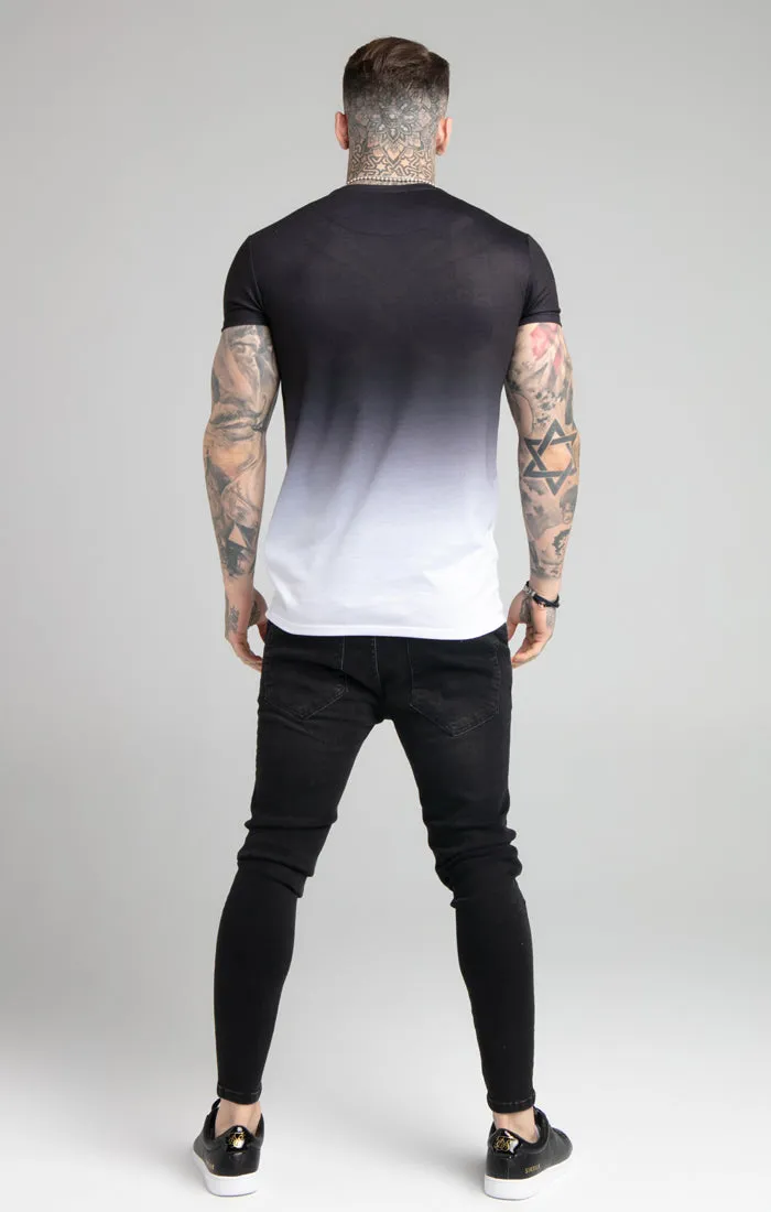 Black Fade T-Shirt sold by Siksilk product image thumbnail 5