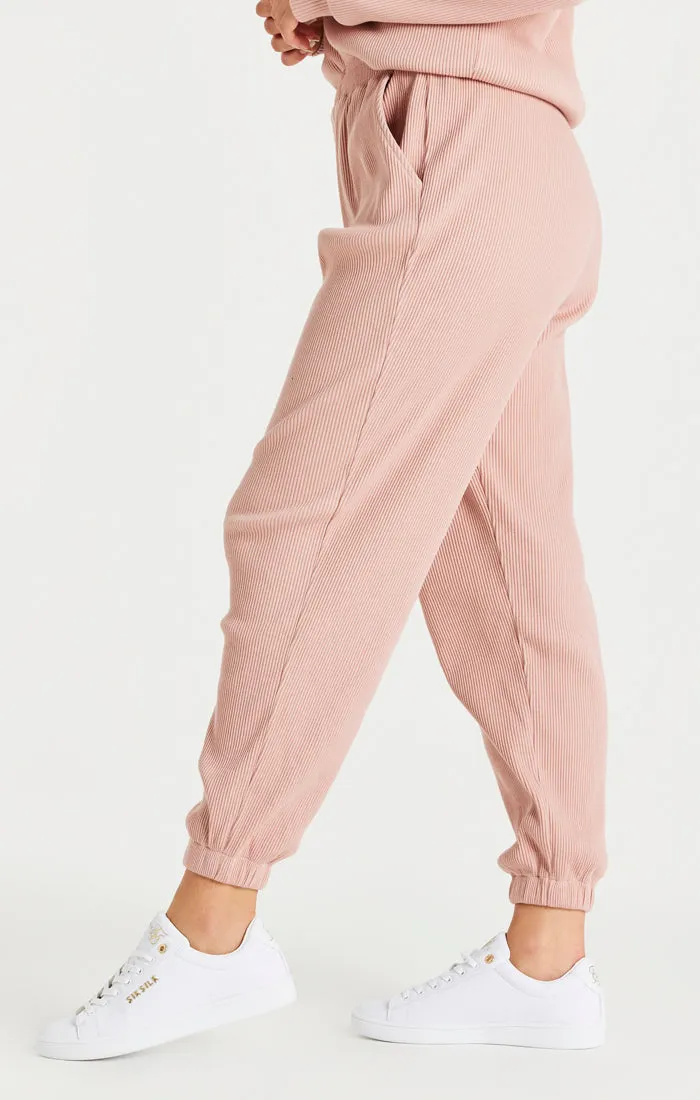 SikSilk Rib Joggers - Pink sold by Siksilk product image thumbnail 4