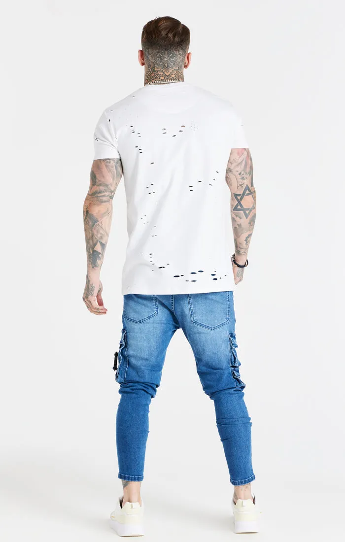 Blue Cargo Skinny Jean sold by Siksilk product image thumbnail 5