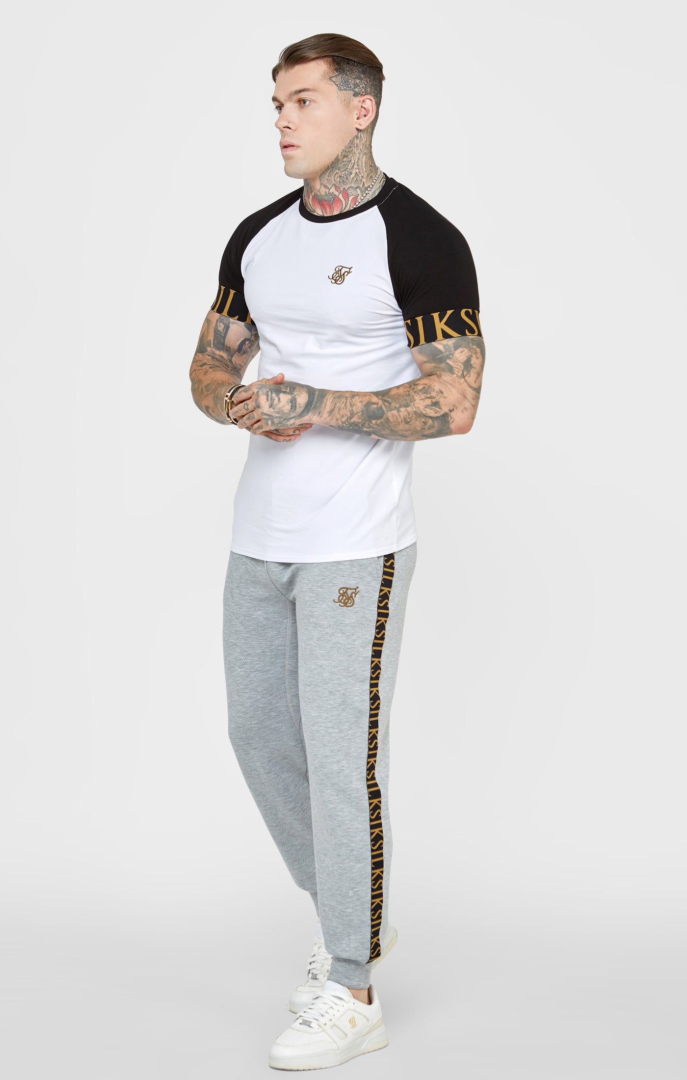 White Dynamic Tech T-Shirt sold by Siksilk product image thumbnail 4