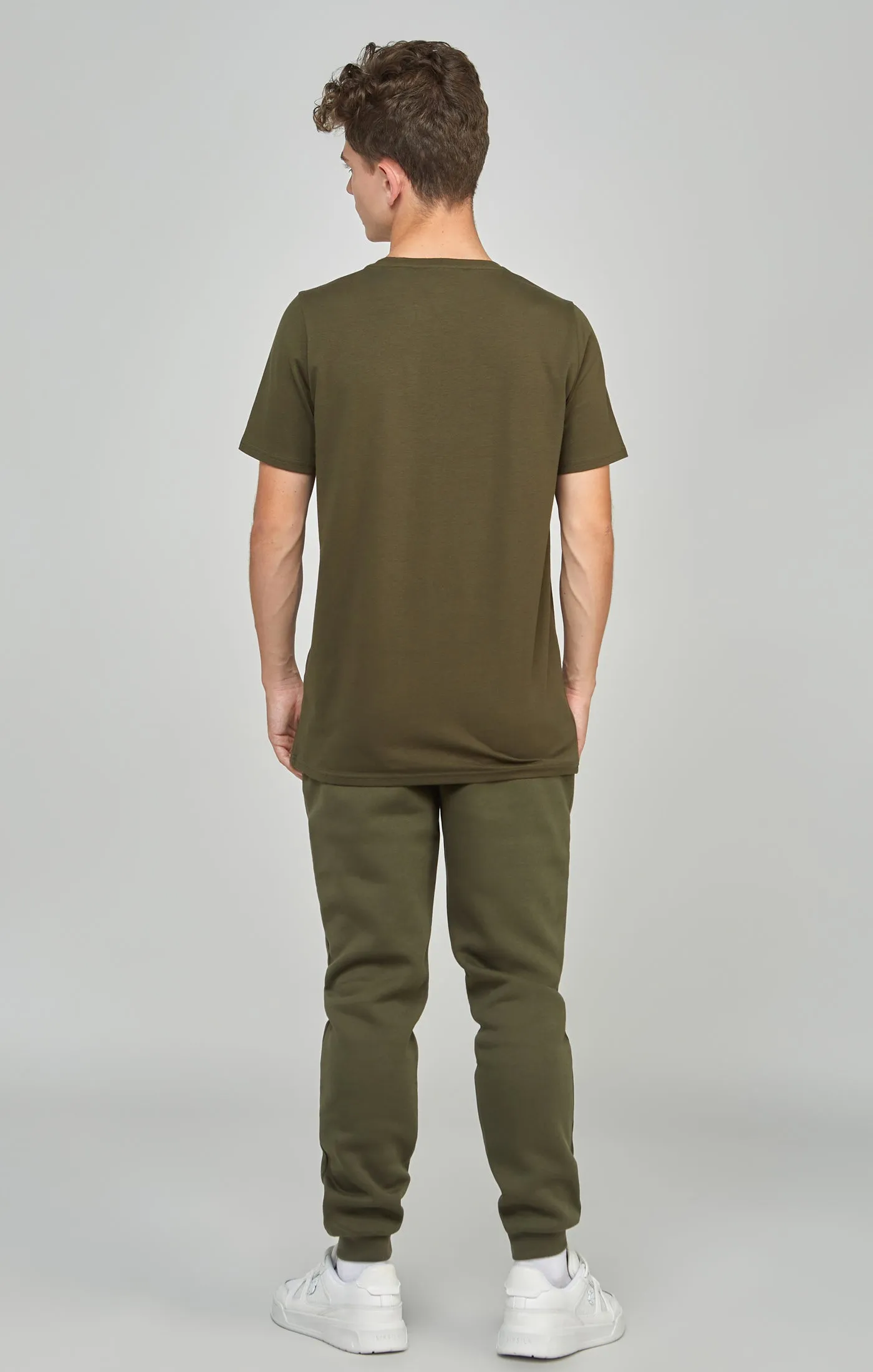 Boys Khaki Essentials T-Shirt sold by Siksilk product image thumbnail 5