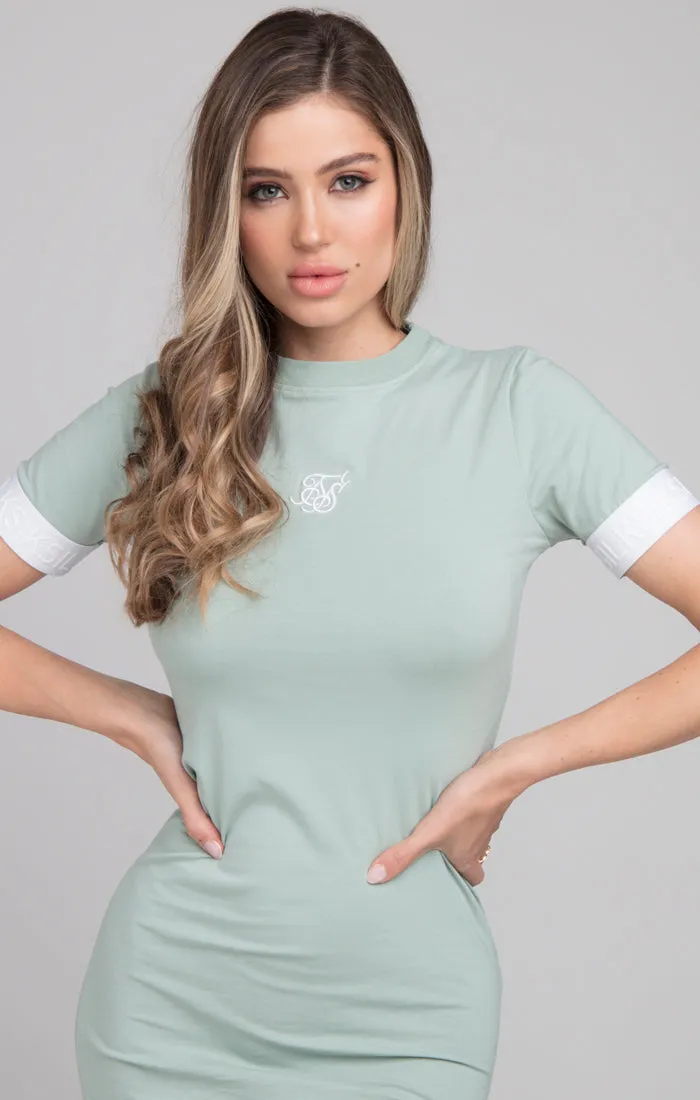 SikSilk Tape Bodycon Dress - Sage sold by Siksilk product image thumbnail 2