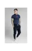 SikSilk Allure Straight Hem Gym Tee - Navy sold by Siksilk