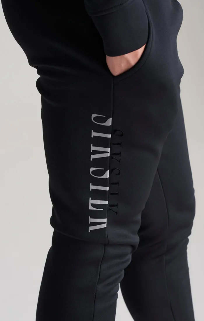 Boys Black Logo Jogger sold by Siksilk product image thumbnail 4