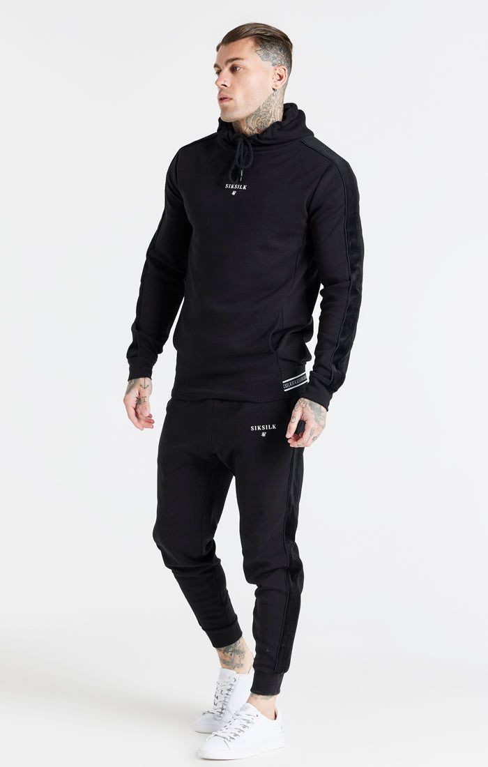 Black Overhead Hoodie sold by Siksilk product image thumbnail 4