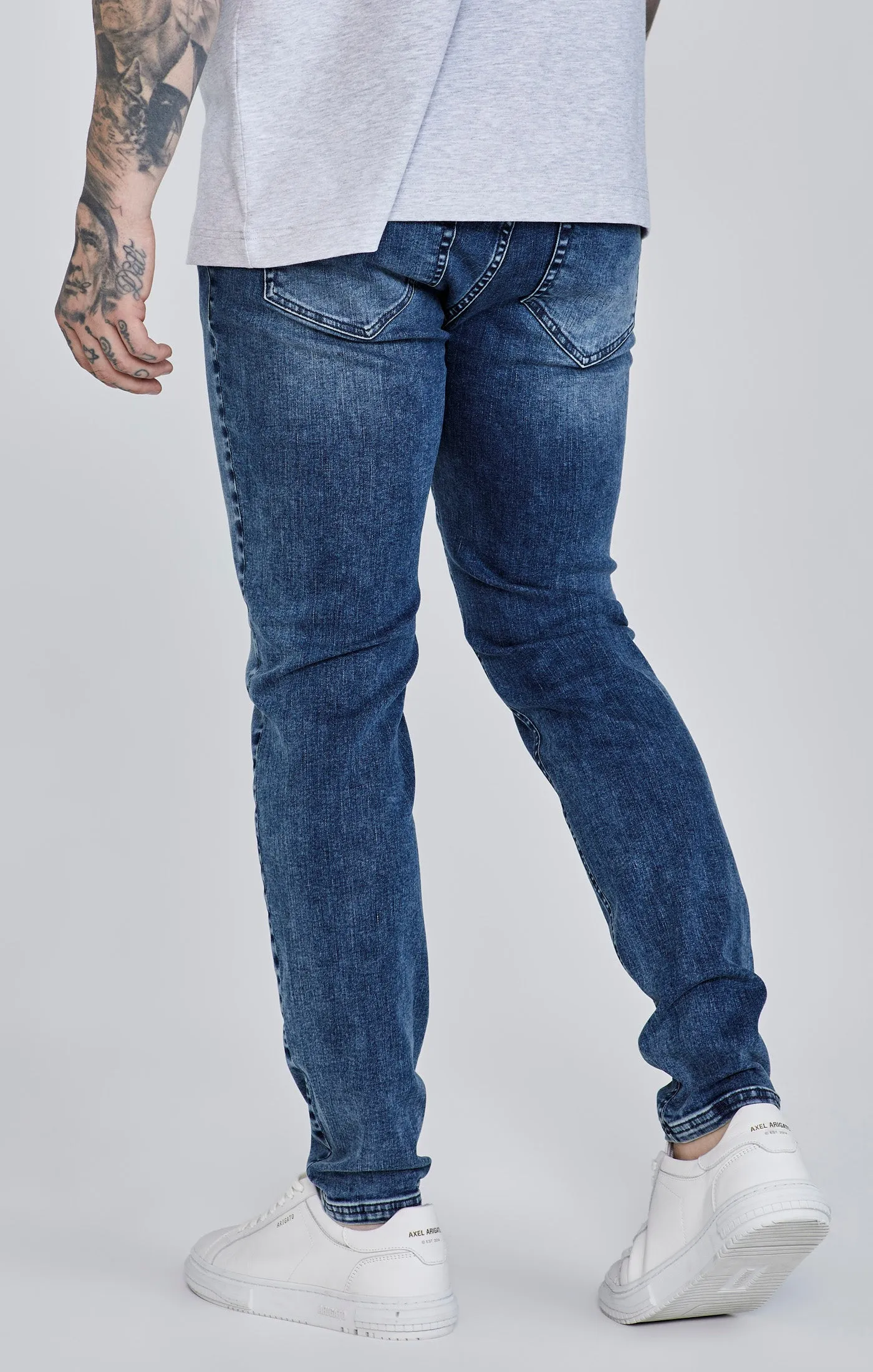 Slim Fit Jeans Blue sold by Siksilk product image thumbnail 4