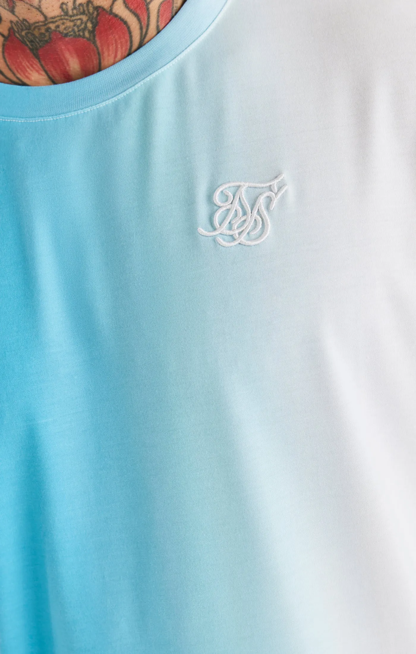 Blue Fade Oversized T-Shirt sold by Siksilk product image thumbnail 2