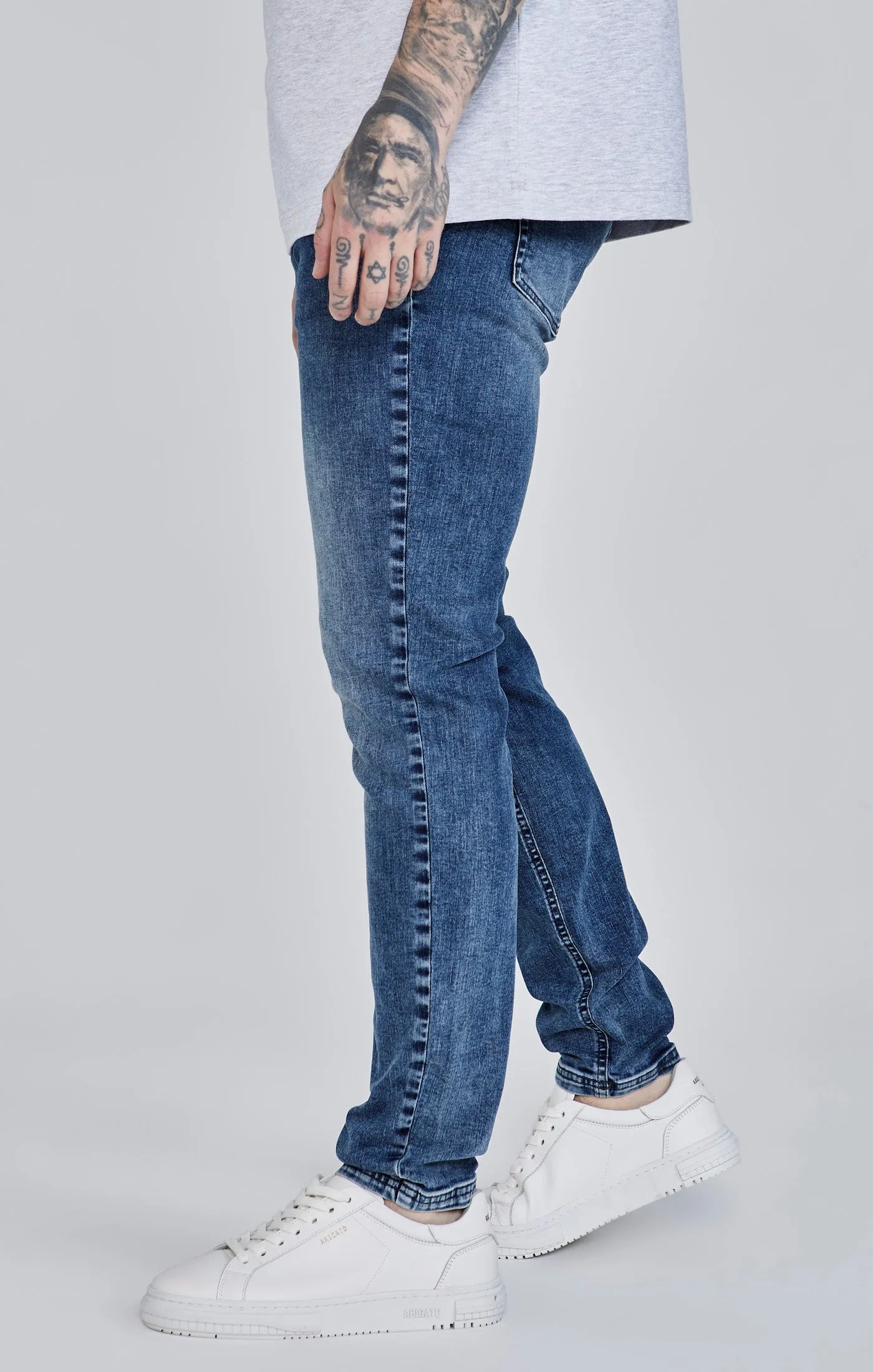 Slim Fit Jeans Blue sold by Siksilk product image thumbnail 3