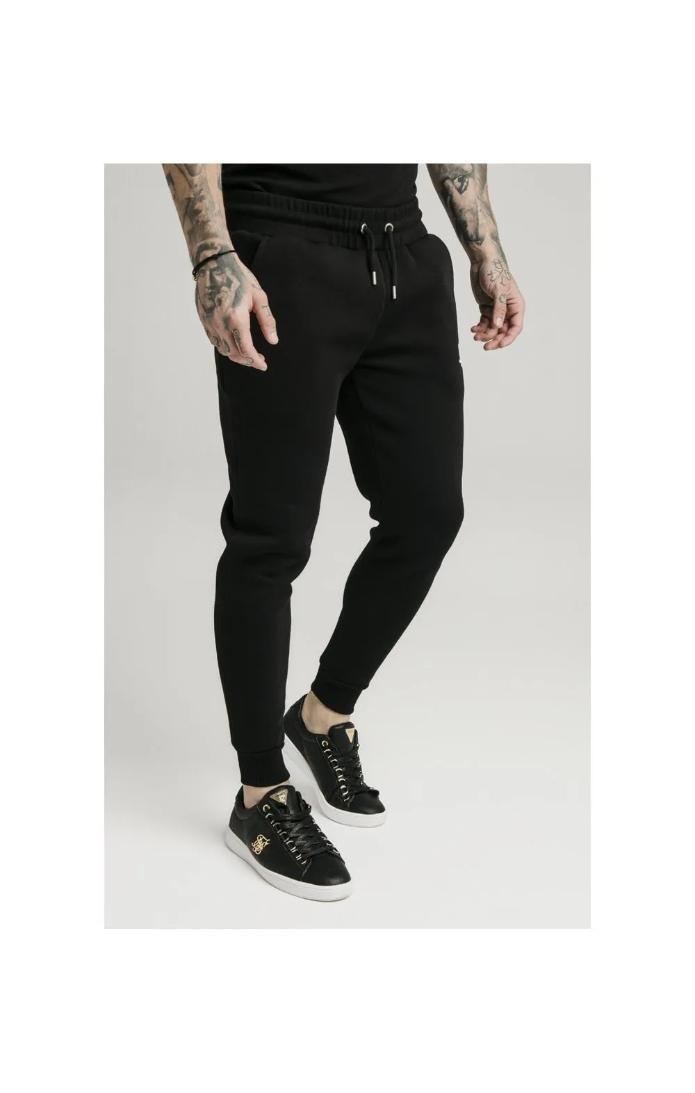 SikSilk Muscle Fit Jogger – Black sold by Siksilk product image thumbnail 3