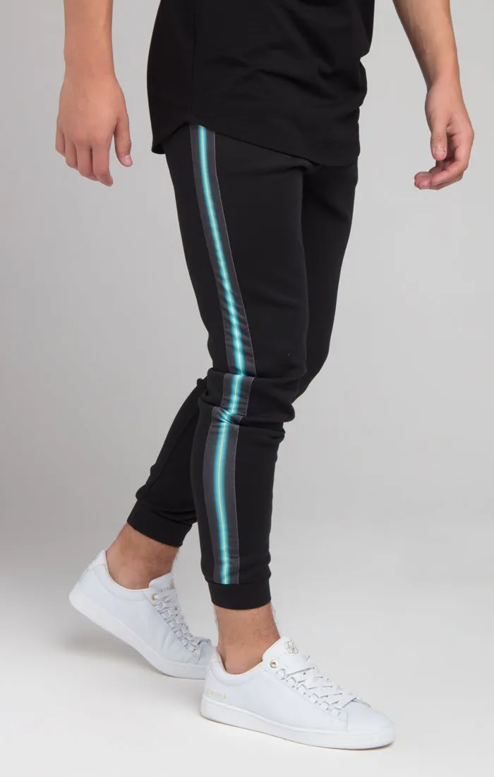 Boys Illusive Black Taped Jogger sold by Siksilk product image thumbnail 4