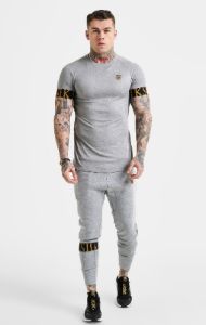SikSilk Dynamic Track Pant - Grey Marl sold by Siksilk
