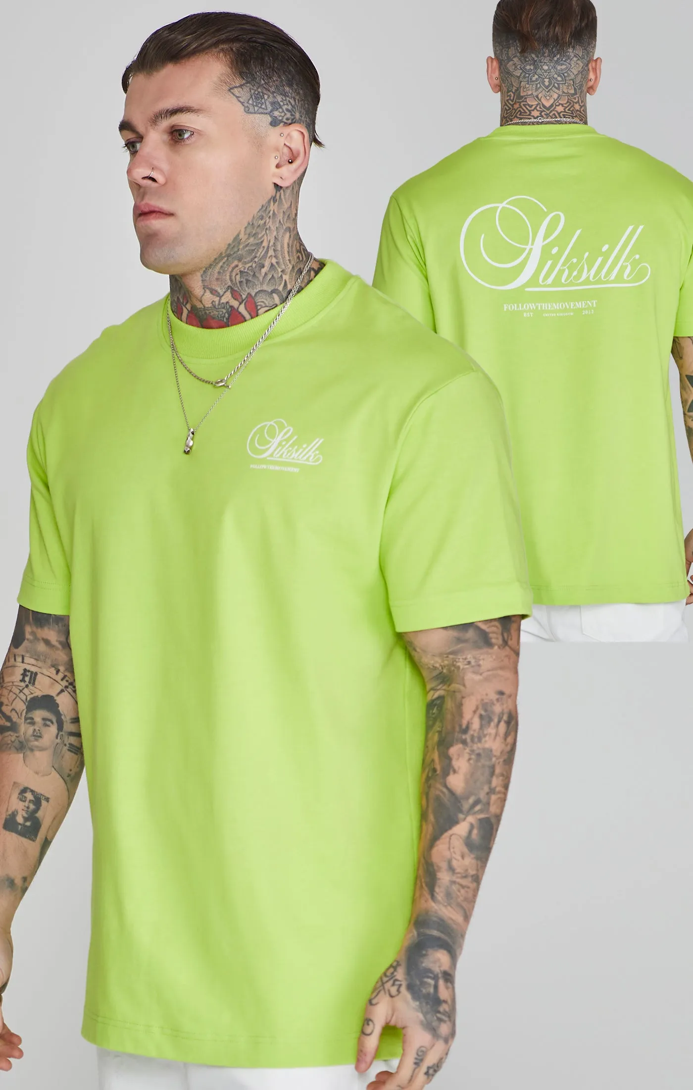 Green Graphic T-Shirt sold by Siksilk