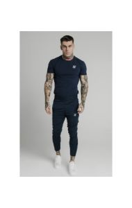 Navy Agility Track Pant sold by Siksilk