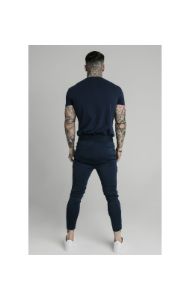 Navy Agility Track Pant sold by Siksilk
