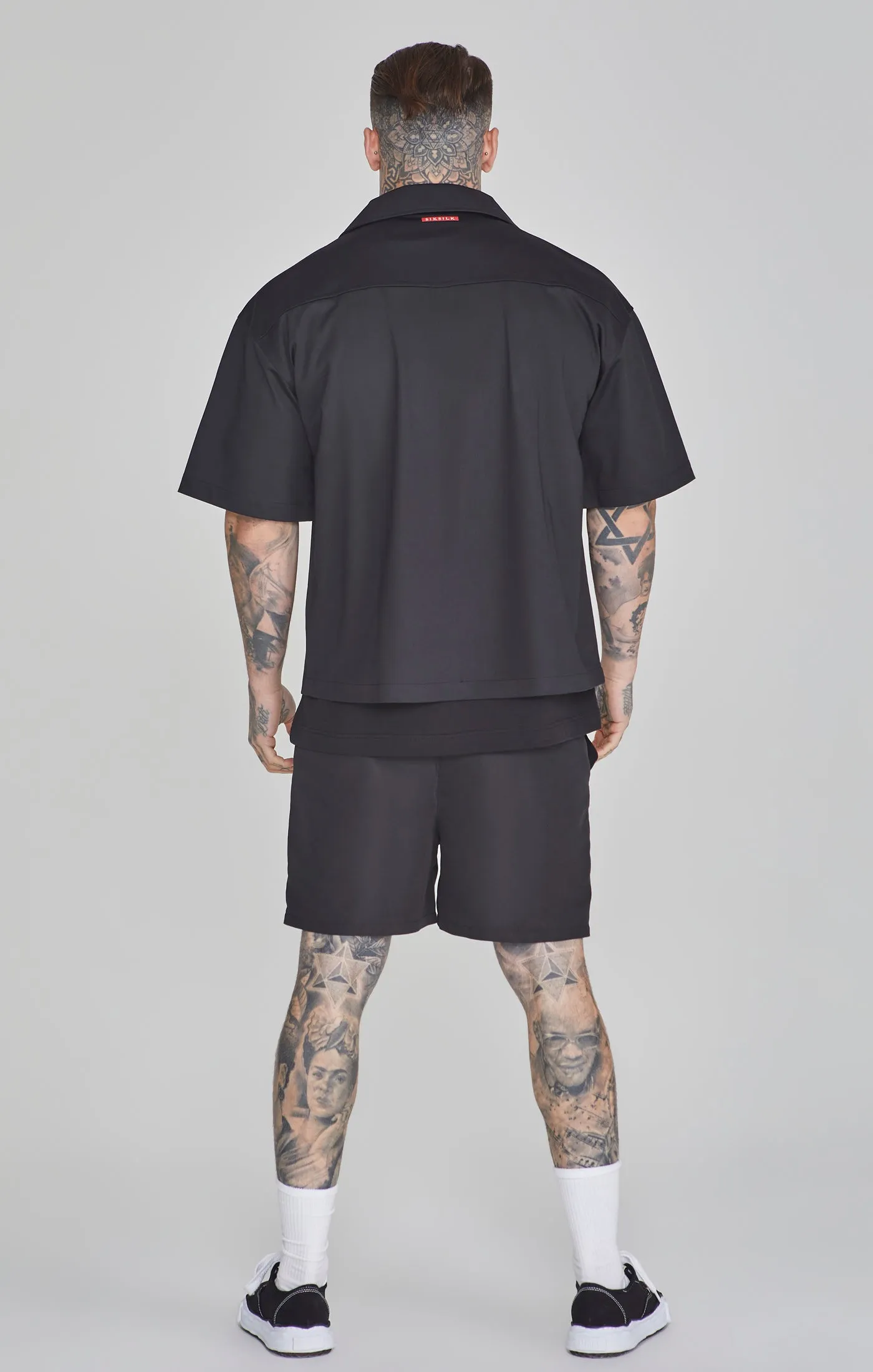 Black Flight Utility Shirt sold by Siksilk product image thumbnail 3