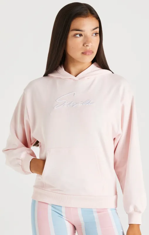 SikSilk Relaxed Fit Signature Hoodie - Pink sold by Siksilk