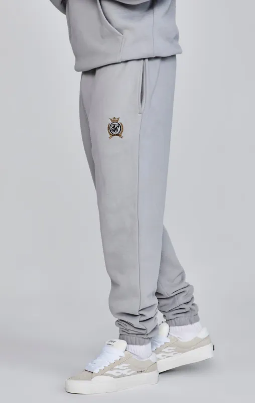 Grey Relaxed Fit Joggers sold by Siksilk