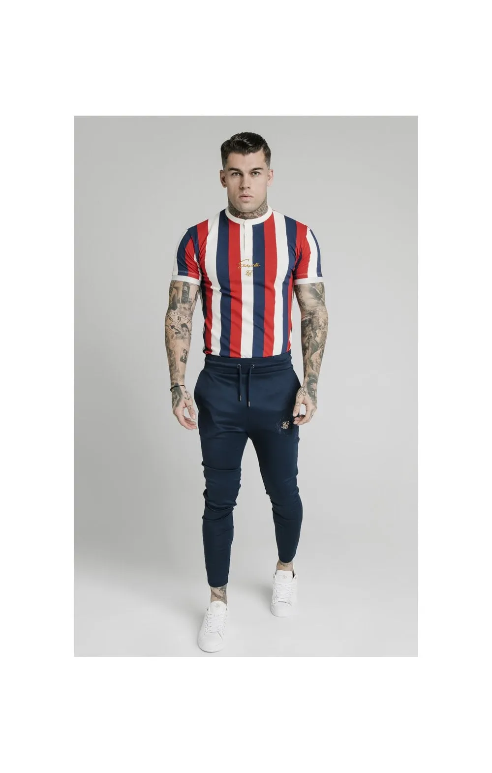 SikSilk Athlete Track Pants - Navy sold by Siksilk product image thumbnail 4