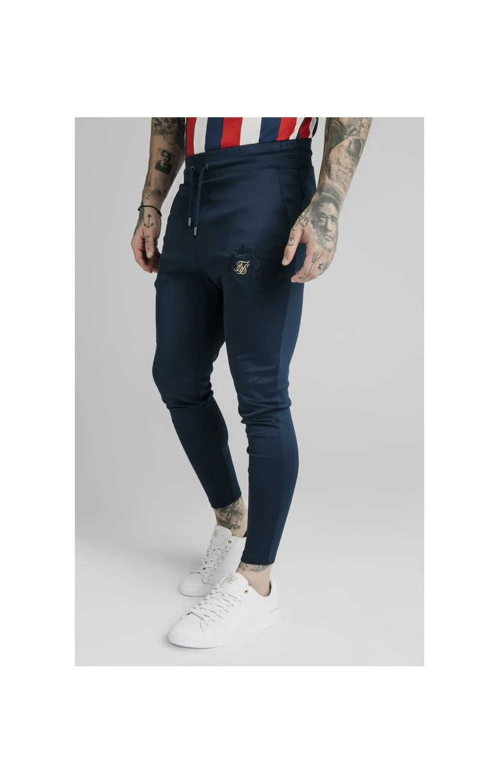 SikSilk Athlete Track Pants - Navy sold by Siksilk product image thumbnail 2