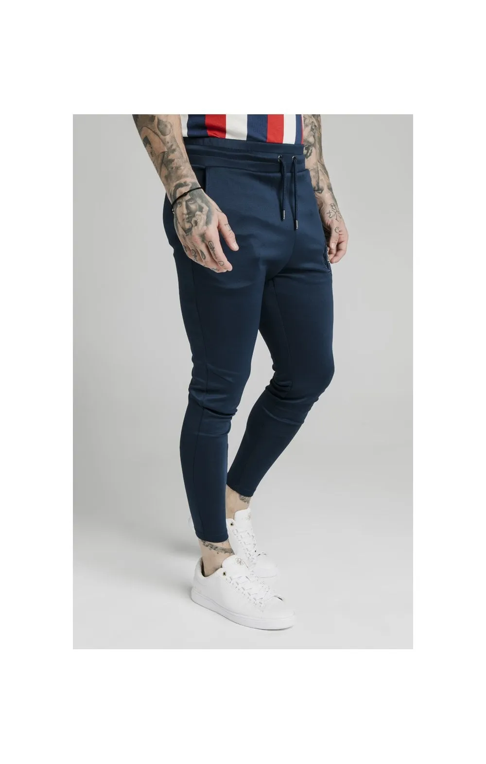SikSilk Athlete Track Pants - Navy sold by Siksilk product image thumbnail 3