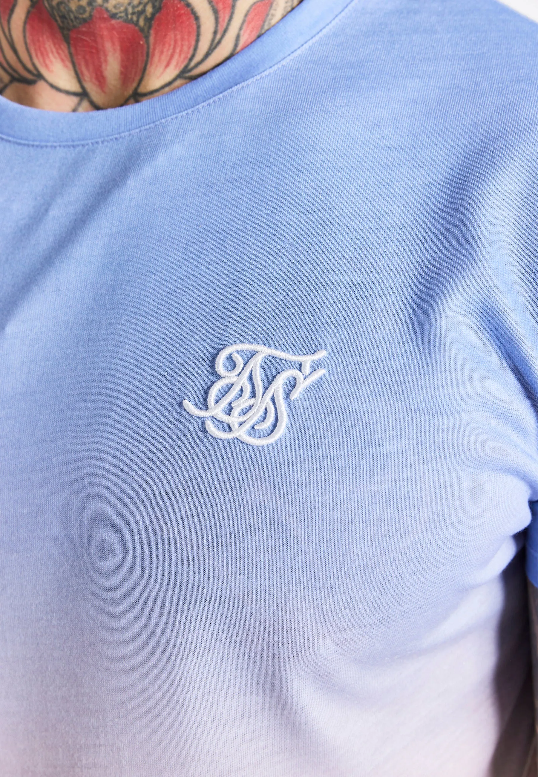 Purple Fade Muscle T-Shirt sold by Siksilk product image thumbnail 3