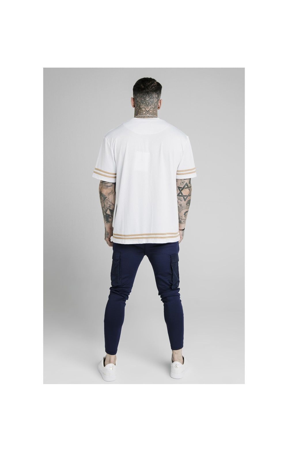 SikSilk S/S Essential Tee - White sold by Siksilk product image thumbnail 5