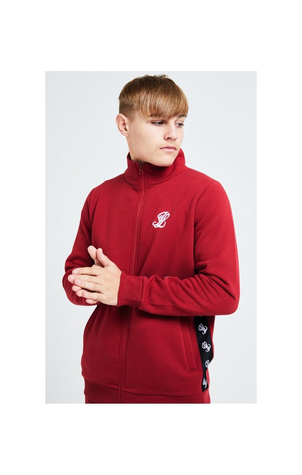 Illusive London Gravity Zip Through - Red sold by Siksilk product image thumbnail 3
