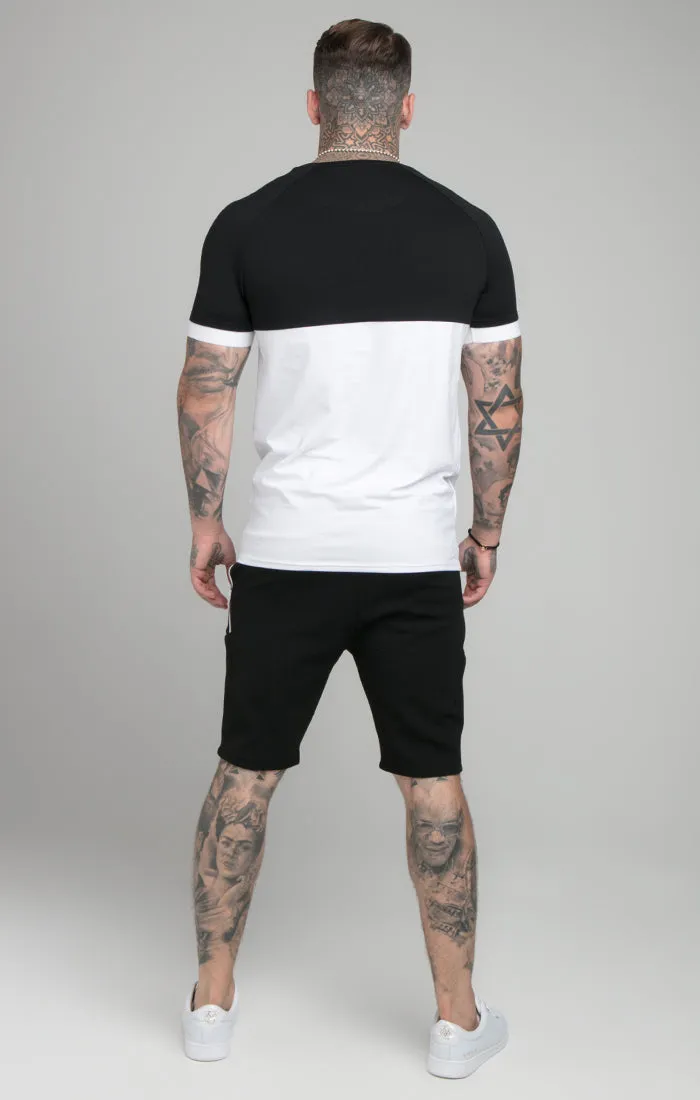 Black Elastic Cuff T-Shirt sold by Siksilk product image thumbnail 4