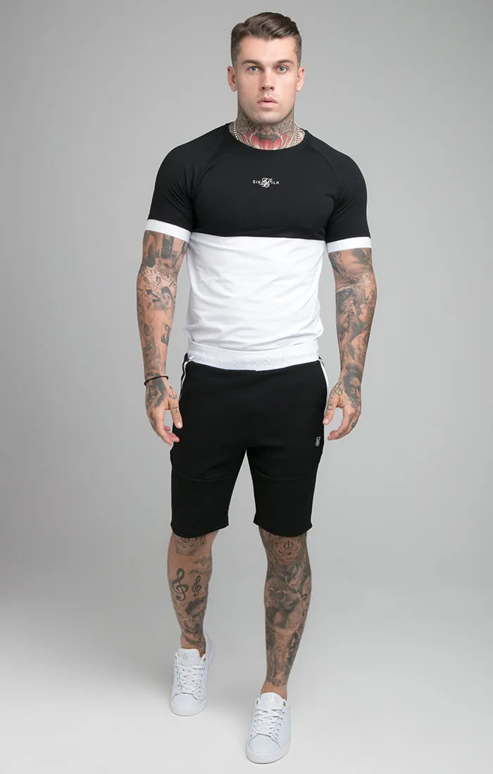 Black Elastic Cuff T-Shirt sold by Siksilk product image thumbnail 5