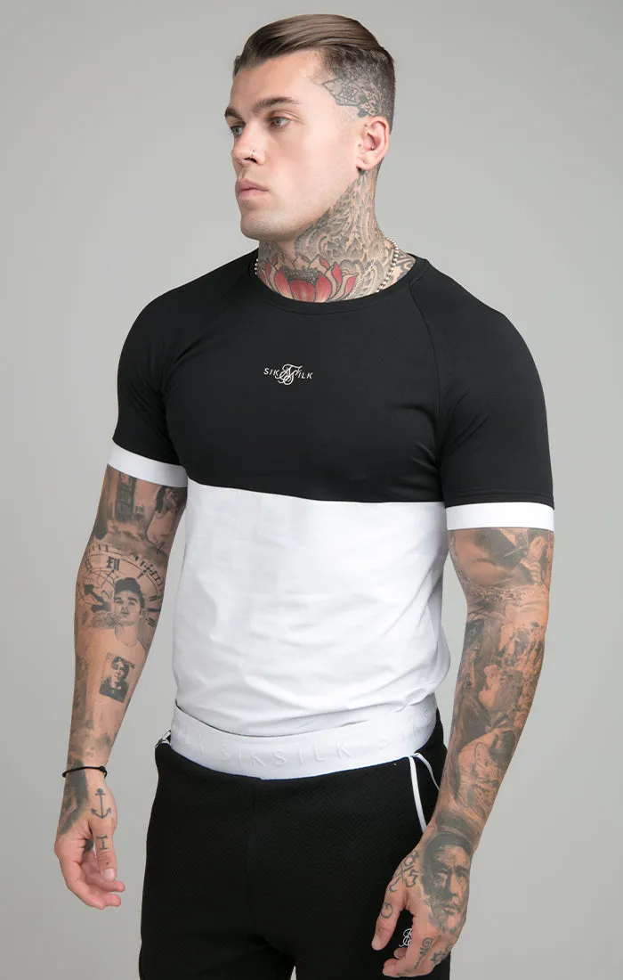 Black Elastic Cuff T-Shirt sold by Siksilk