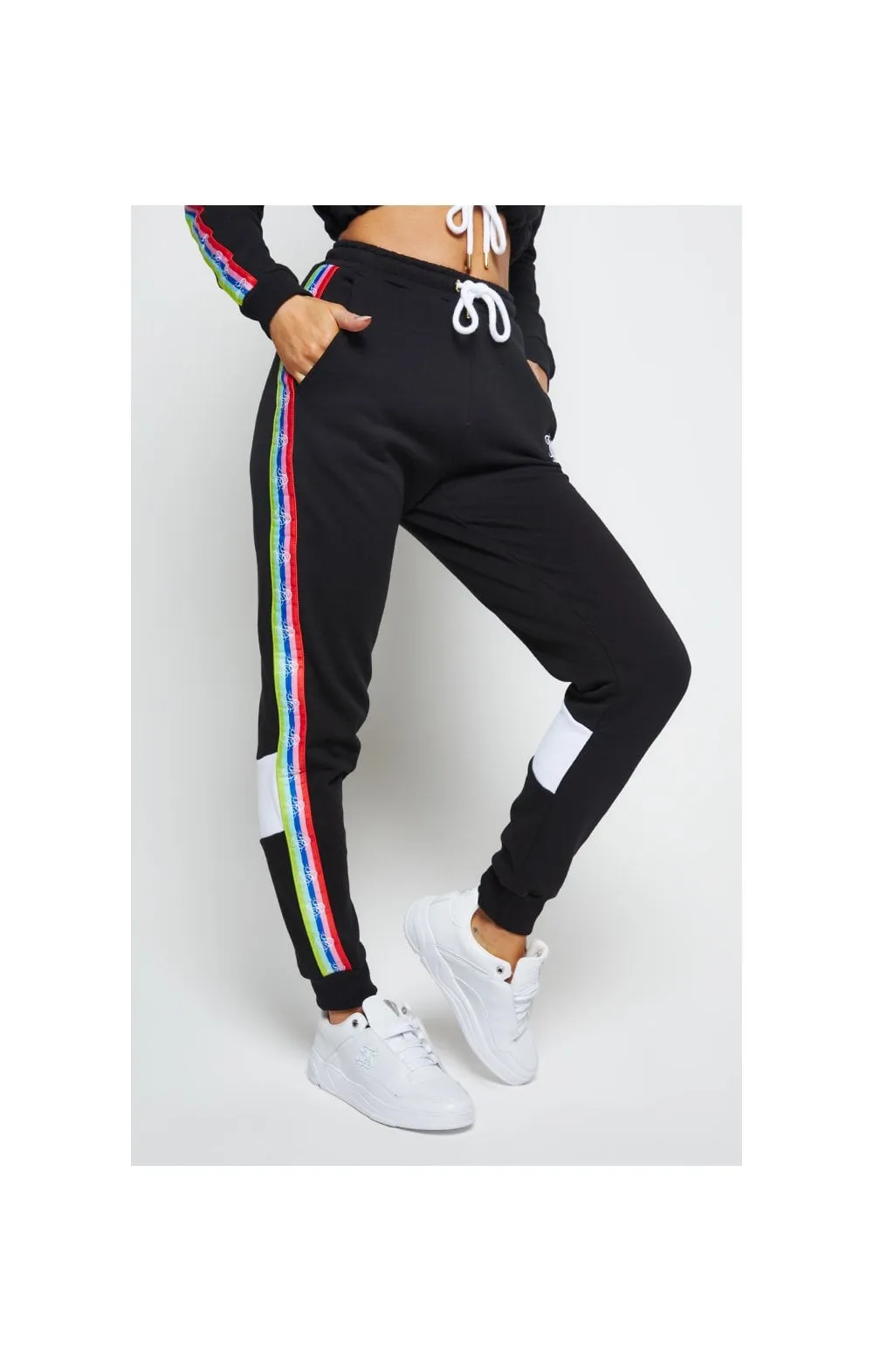 SikSilk Spectrum Fleece Joggers - Black sold by Siksilk product image thumbnail 3
