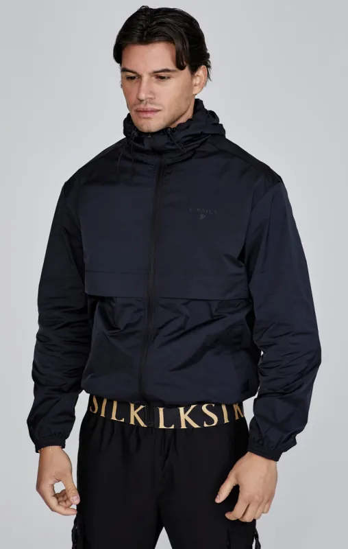 Black Windbreaker sold by Siksilk
