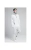SikSilk Tranquil Dual Cuff Pants - Light Blue & White sold by Siksilk