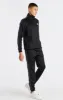Boys Black Taped Jogger sold by Siksilk