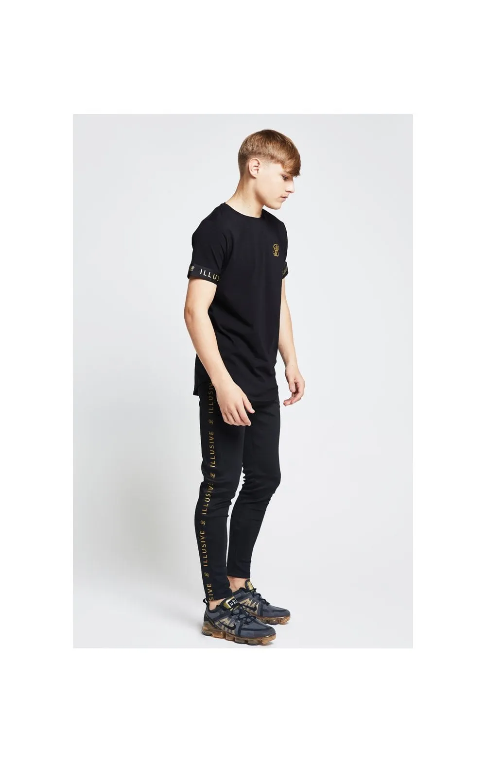 Illusive London Tech Tee - Black sold by Siksilk product image thumbnail 4